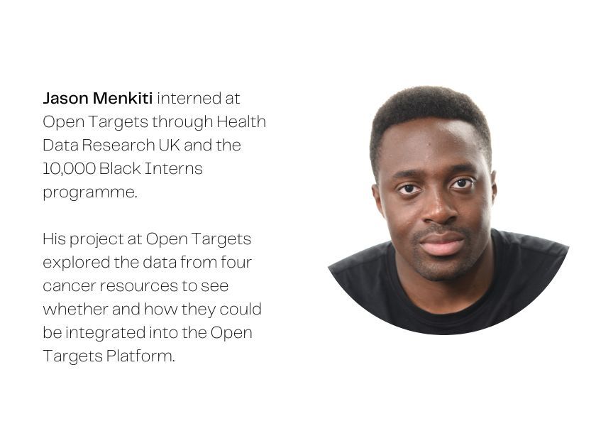 Q&A with Jason Menkiti, an intern with the Open Targets data team